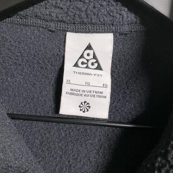 Men’s Nike ACG Therma-Fit Sherpa Fleece Full Zip Jacket - Picture 7 of 9